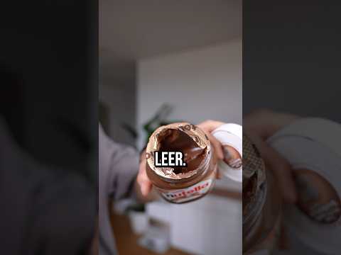 Wer war es wirklich? 😶 #nutella #leer