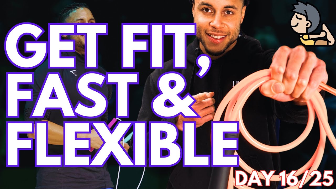 Geraldo Alken leads a 15-minute jump rope workout with recovery and mobility work.