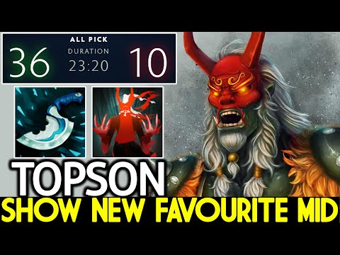 TOPSON [Grimstroke] Show His New Favourite Mid Close Game Dota 2