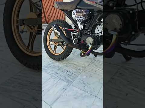 70 bike new modified like sports bike #automobile #70cc