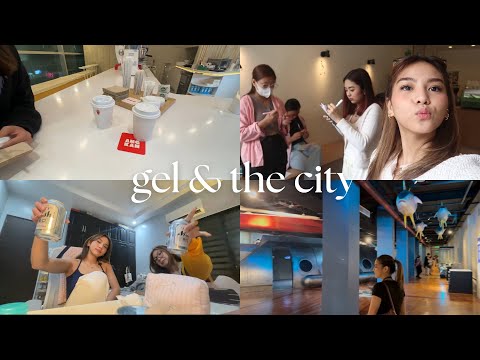 gel & the city: friends, what’s in my pouch, a sleepover