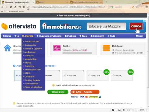 Crea un sito php/mysql in cinque (o sei) minuti
