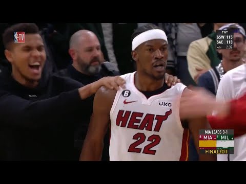 INSANE ENDING! Milwaukee Bucks vs Miami Heat Final Minutes ! 2022-23 NBA Playoffs