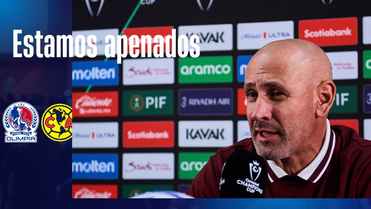 "Estamos apenados con el resultado" Espinel