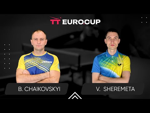 08:15 Bohdan Chaikovskyi - Vladyslav-Ivan Sheremeta 11.08.2025 TT Euro.Cup Ukraine Master. TABLE 4