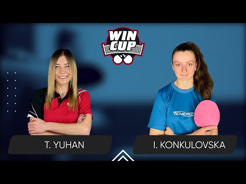 10:45 Tetiana Yuhan - Iryna Konkulovska West 2 WIN CUP 10.04.2024 | TABLE TENNIS WINCUP