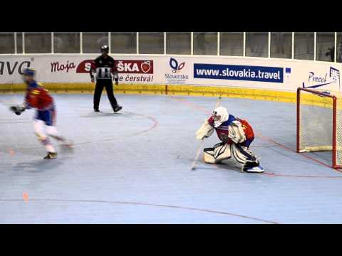 WORLD JUNIOR CHAMPIONSHIP STREET & BALL HOCKEY 2014  U 18 SVK CZE