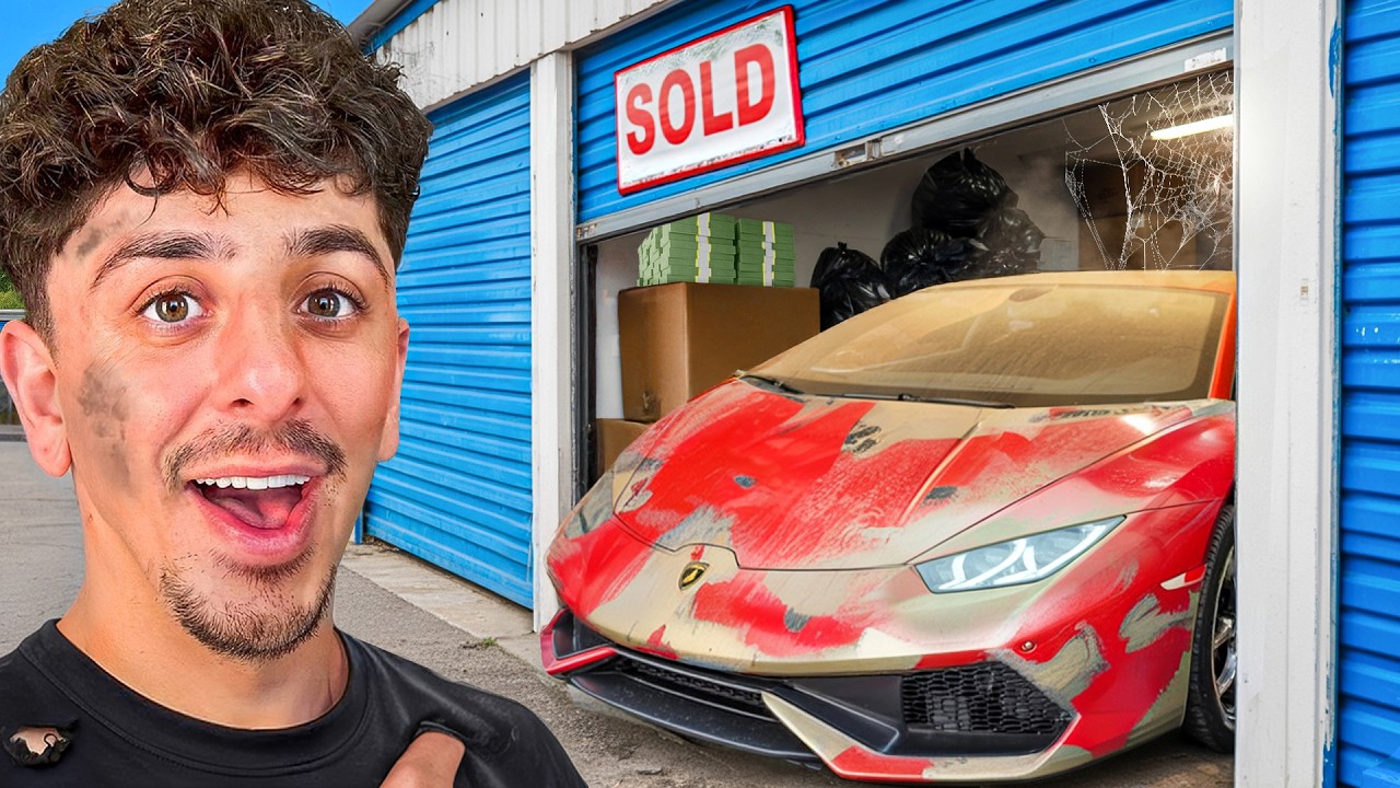 I Bought An Abandoned Storage Unit and Made $_________