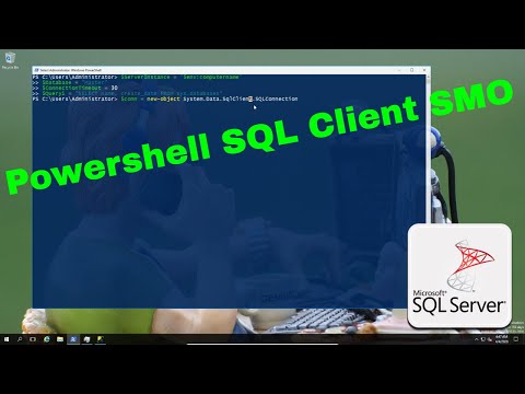 Powershell Sql Client Smo