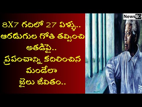 nelson mandela jail life in telugu