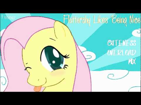 Foozogz - Fluttershy Likes Being Nice (CUTENESS OVERLOAD MIX)