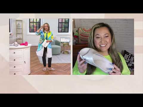 Ryka Cross-Band Recovery Slide Sandals - Refresh on QVC