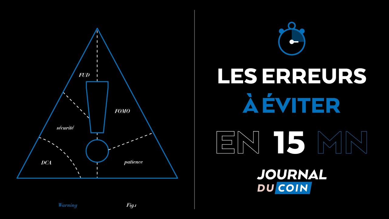 Comment investir dans la crypto sans faire d'erreurs ? Nos conseils en 15 minutes !