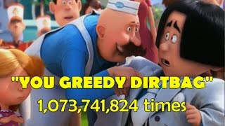 Psy/Cy/Sai/Si says You Greedy Dirtbag 1,073,741,824 Times (The Lorax) Let it Grow