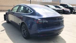 2018 Tesla Model 3 dead battery.