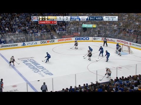 2018 Stanley Cup. R1, G6. Bruins vs Maple Leafs. Apr 23, 2018