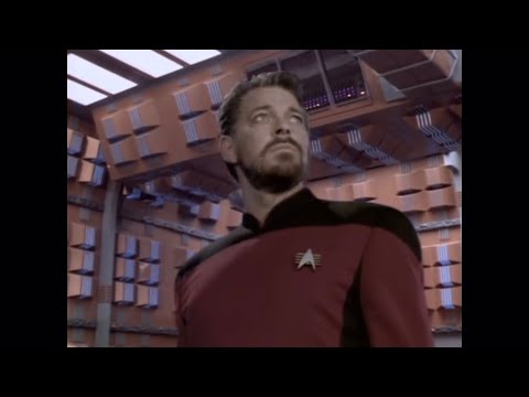 Riker is manipulated by the Romulans