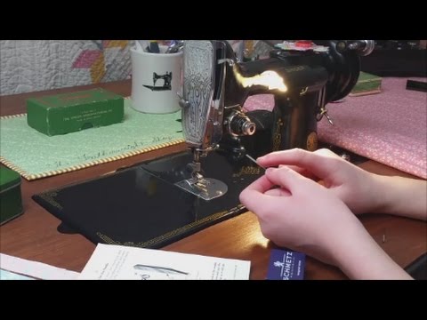 How To Set The Singer Featherweight Needle (Getting To Know Your Featherweight, Part 3)