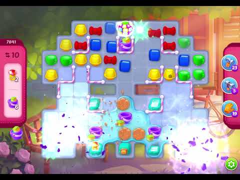 HomeScapes Level 7841 no boosters (18 moves)