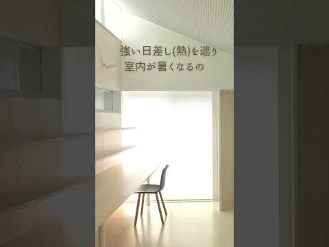 ハニカムブラインド　 夏の日射遮蔽対策