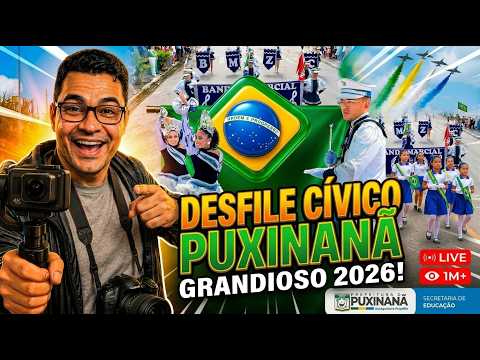 🇧🇷 Desfile Cívico 2026 de Puxinanã-PB