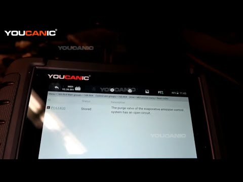 Mercedes-Benz P0444 – Purge Valve Evaporative Emission Control System Open Circuit