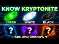 The Complete List of All 24 Kryptonite Variations & Their Effects on Superman