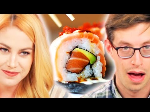 People Learn Disturbing Sushi Facts While Eating Sushi