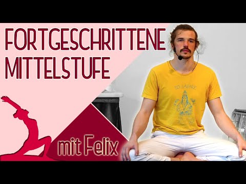 Fortgeschrittene Mittelstufe mit Felix - Yoga Vidya Ashram Live - 09:15 - 06.04.2021