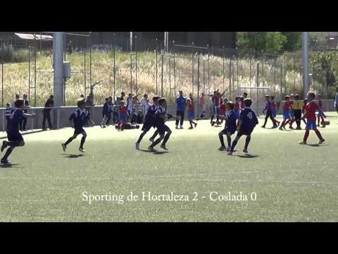 Sporting Hortaleza Benjamin A Campeon Liga. Sporting 3 - 0 Coslada B 17-5-2014
