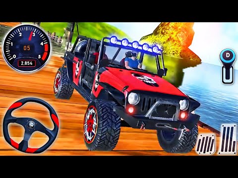 Offroad Truck Driving - 6x6 Jeep Driver Simulator Game 2024  - Android Gameplay