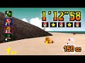 Mario Kart 64 Koopa Troopa Beach 150cc 3lap 1 12 58