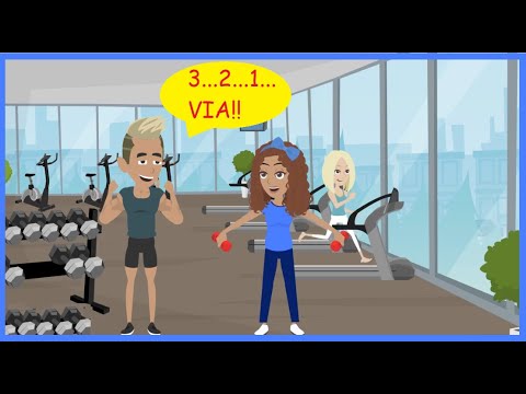 At the gym conversation in Italian - In Palestra [ENG SUB]