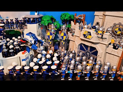 Playmobil Novelmore Vs Police Stop Motion