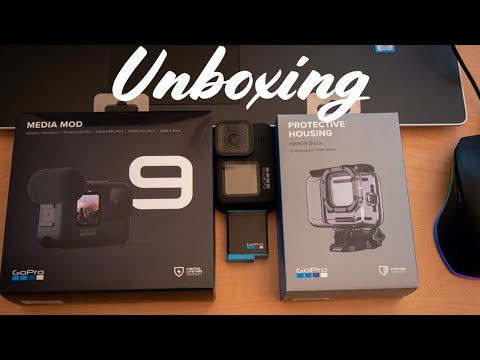GoPro Hero 9 Black Media Mod & Protective Housing Unboxing! - GoPro Hero9 Black Mods