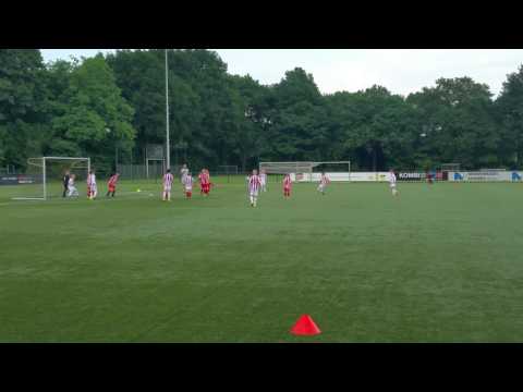 Kleine Lars van Geelkerken, Udi 19 ,Tommy van Gaal  (2-1)