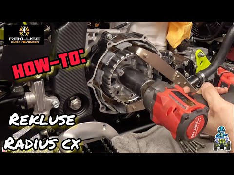 YFZ450R - REKLUSE RADIUS CX CLUTCH INSTALL - HOW TO