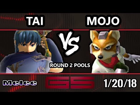 GENESIS 5 SSBM - Tai (Marth) VS Mojo (Fox) - Smash Melee Singles