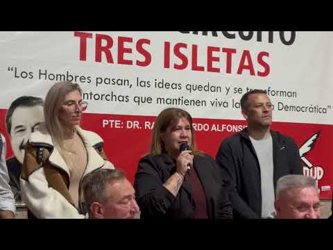 Acto de Asunción de Autoridades Locales de la UCR en Tres Isletas