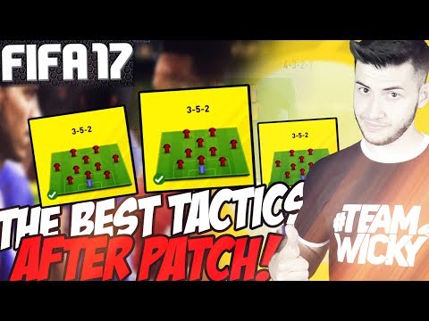 FIFA 17 3-5-2 THE BEST CUSTOM TACTIC & PLAYER INSTRUCTIONS AFTER PATCH