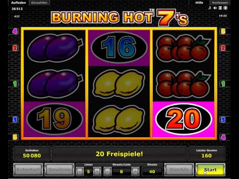 Burning Hot 7’s kostenlos spielen - Novoline / Novomatic