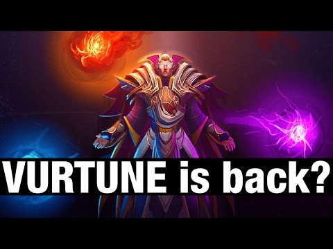 VURTUNE IS BACK??? - PRO INVOKER - Dota 2