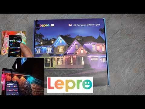 Lepro E1 AI Smart Outdoor Christmas Lights Review: 15m of Magic! 🎄✨