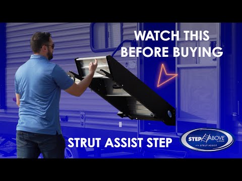Easily Upgrade and Stabilize Your RV's Steps With A MORryde Strut Assist StepAbove