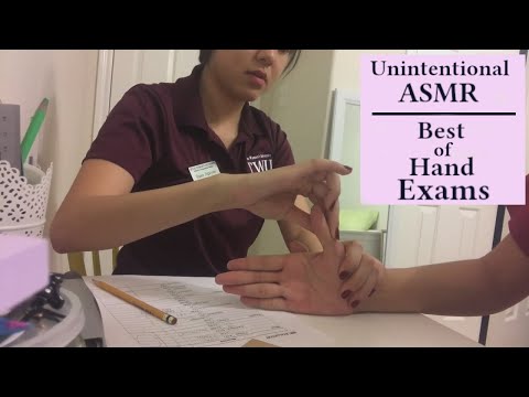 Unintentional ASMR. Best of Hand Exams