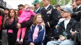 preview picture of video 'Media PA 'Welcome Home' Parade 4/28/2012'