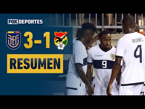 🇪🇨🙌 FIESTA DE 'LA TRICOLOR' | Ecuador 3-1 Bolivia | HIGHLIGHTS | Amistoso Internacional