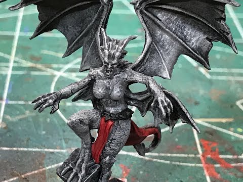 Painting Guide for Abyssal Gargoyle Models