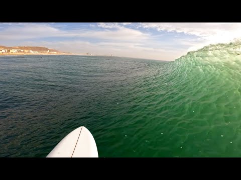 Perfect Moroccan Point Break on a Mid Length | POV Raw Surf Session