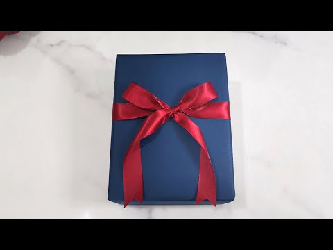 How To Make A Bow Out Of Ribbon For Gift Wrapping | Ribbon Bow For Gift Box Decoration Ideas